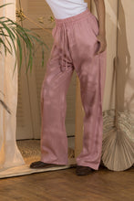 Load image into Gallery viewer, Trousers-Women's Linen Wide Leg Pants-Pink