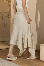 Load image into Gallery viewer, Asymmetrical Women's Skirt - Beige