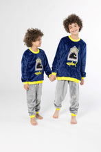 Load image into Gallery viewer, Boy's Shark Fleece Pyjamas (Size 3&4&5 yrs)-BLACK FRIDAY OFFER!! BUNDLE OFFER APPLIES