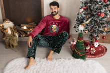 Load image into Gallery viewer, Men's Homer Simpson's Christmas Fleece Pyjamas (Sizes S)BLACK FRIDAY OFFER!!