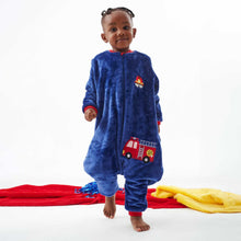 Load image into Gallery viewer, Sleeping Bag- Firetruck (Sizes 12m) BLACK FRIDAY OFFER!!