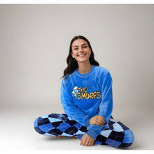Load image into Gallery viewer, Women's Smurfs Fleece Pyjamas (Sizes:S-XL)