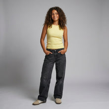Load image into Gallery viewer, Ribbed Cotton Tank Top- Butter Yellow- BUNDLE OFFER!!