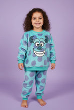 Load image into Gallery viewer, Girl's Monsters Fleece Pyjamas (Size:3-6 yrs)