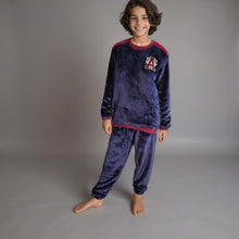Load image into Gallery viewer, Boy's "Letter A" Fleece Pyjamas (Size 14)