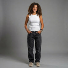 Load image into Gallery viewer, Ribbed Cotton Tank Top-Plain White- BUNDLE OFFER!!
