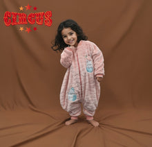 Load image into Gallery viewer, Baby Girl's Squishmelllow Fleece Sleeping Bag (Size 12m-4-6yrs)