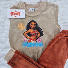 Load image into Gallery viewer, Girl's Moana Fleece Pyjamas (Size 4-12 yrs)