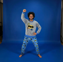 Load image into Gallery viewer, Men's Batman Fleece Pyjamas (Sizes:S-XXL)