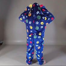 Load image into Gallery viewer, Onesie-Fleece-M&Ms (Size 14)