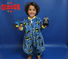 Load image into Gallery viewer, Baby Boy's Batman Fleece Sleeping Bag (Size 12m-4-6yrs)