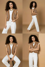 Load image into Gallery viewer, Women's Waist Coat-Brown (Sizes S/M & L/XL)-BLACK FRIDAY OFFER
