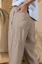 Load image into Gallery viewer, Women's Flowy Elasticated Leg Pants - Cafe
