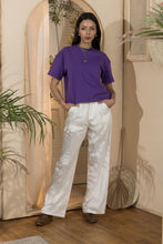 Load image into Gallery viewer, Women's Oversized Basic Tshirt - Royal Purple

