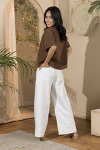 Load image into Gallery viewer, Women's Oversized Basic Tshirt-Chestnut Brown
