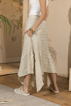 Load image into Gallery viewer, Asymmetrical Women's Skirt - Beige
