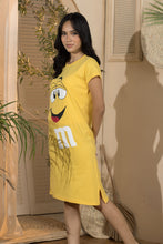 Load image into Gallery viewer, Women's Nightdress-M&amp;Ms (Size S.M.L.Xl)-Yellow
