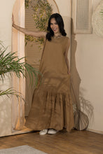 Load image into Gallery viewer, Linen Flowy Dress - Cafe
