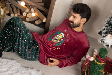 Load image into Gallery viewer, Men&#39;s Homer Simpson&#39;s Christmas Fleece Pyjamas (Sizes S)BLACK FRIDAY OFFER!!

