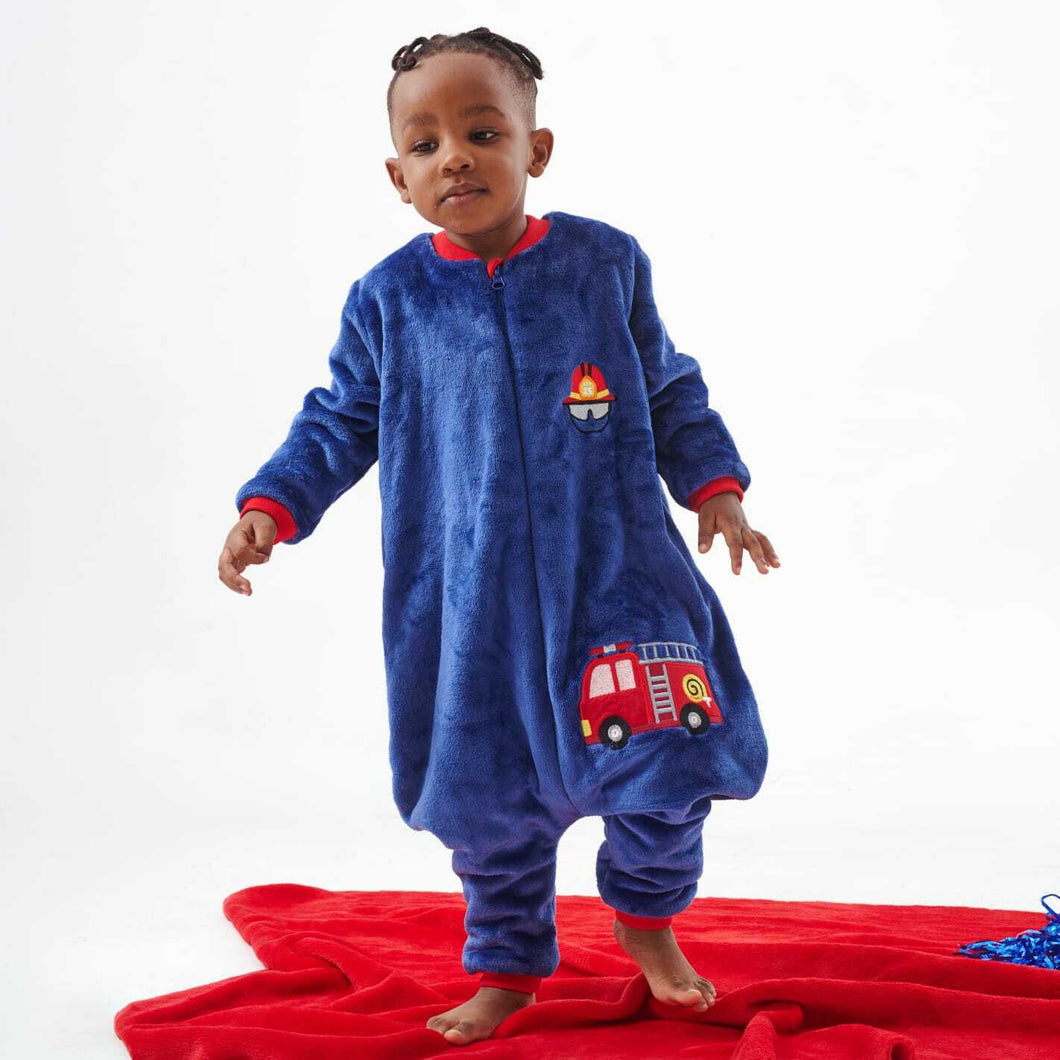 Sleeping Bag- Firetruck (Sizes 12m) BLACK FRIDAY OFFER!!