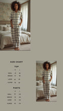 Load image into Gallery viewer, Women's Pyjamas-Yellow Checks (Size:S-XL)
