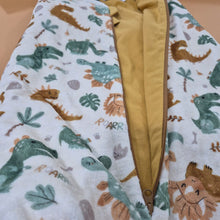 Load image into Gallery viewer, Baby Boy&#39;s Dino Fleece Sleeping Bag (Size12m-6yrs)

