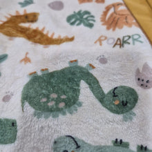 Load image into Gallery viewer, Baby Boy&#39;s Dino Fleece Sleeping Bag (Size12m-6yrs)
