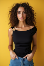 Load image into Gallery viewer, Shell Accessory-Off Shoulder-Black (Size:14)

