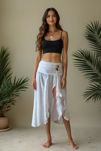 Load image into Gallery viewer, Beach Cover Up-White
