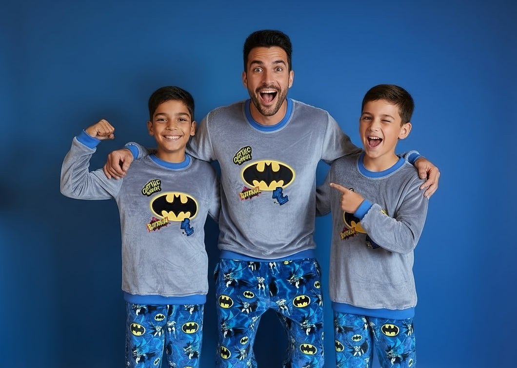 Boy's Batman Fleece Pyjamas (Size 14)