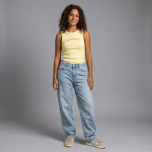 Load image into Gallery viewer, Ribbed Cotton Tank Top-Yellow Sunshine
