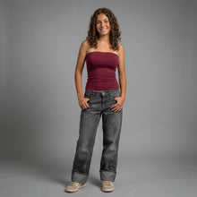 Load image into Gallery viewer, Tube Top- Burgundy
