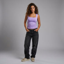 Load image into Gallery viewer, Basic Square Neck- Purple
