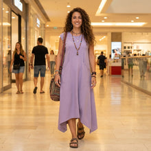 Load image into Gallery viewer, Asymmetrical Dress-Lilac
