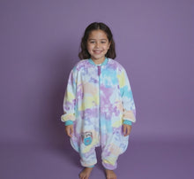 Load and play video in Gallery viewer, Baby Girl&#39;s Owl Fleece Sleeping Bag (Size:12m-4-6yrs)
