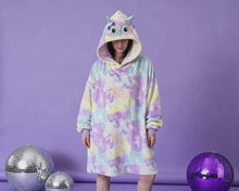 Load and play video in Gallery viewer, SNUDDIE-TIE DYE- OWL-ONE SIZE
