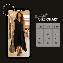 Load image into Gallery viewer, Asymmetrical Dress-Black
