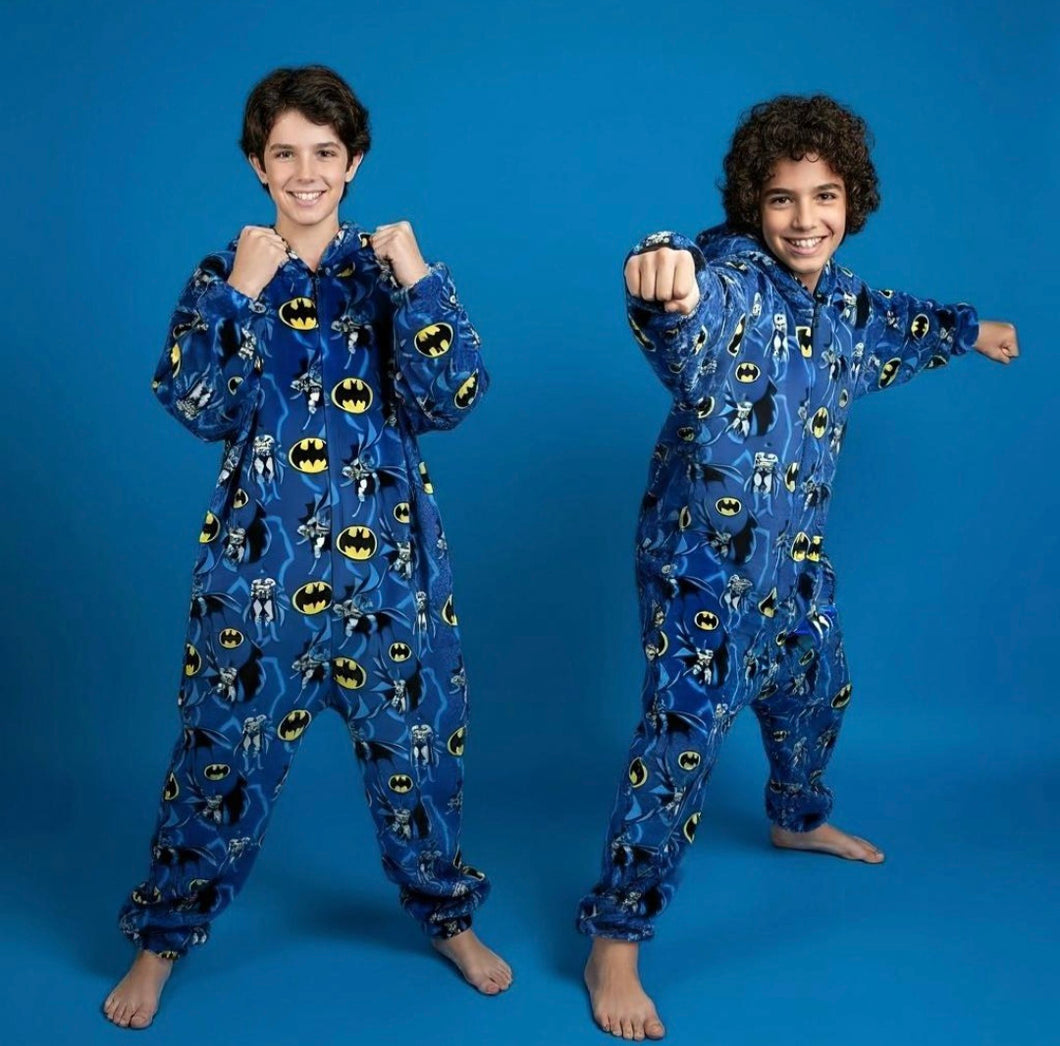 Onesie-Fleece-Batman (Size 14)