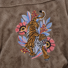 Load image into Gallery viewer, Women's Embroidered Jacket-Tiger-Cafe
