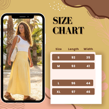 Load image into Gallery viewer, Gingham Checked Skirt-Yellow
