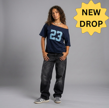 Load image into Gallery viewer, Cotton TShirt-Number 23-Navy
