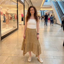 Load image into Gallery viewer, Asymmetrical Women's Skirt - Cafe
