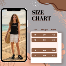 Load image into Gallery viewer, Ruffled Skirt-White
