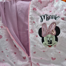Load image into Gallery viewer, Baby Girl&#39;s Minnie Fleece Sleeping Bag (Size:12m-4-6yr)
