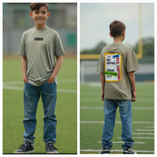 Load image into Gallery viewer, Kid's Oversized TShirts- KHAKI-SHIPPING

