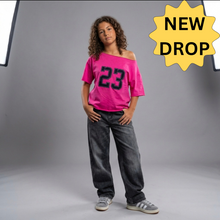 Load image into Gallery viewer, Cotton TShirt-Number 23-Fushia

