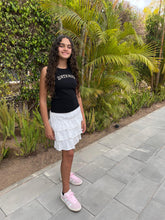 Load image into Gallery viewer, Ruffled Skirt-White
