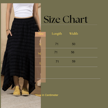 Load image into Gallery viewer, Asymmetrical Women's Skirt - Olive Green
